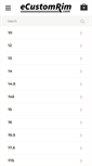 Mobile Screenshot of ecustomrim.com